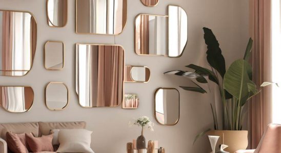 Utiliser les miroirs dans la décoration intérieure d’un appartement