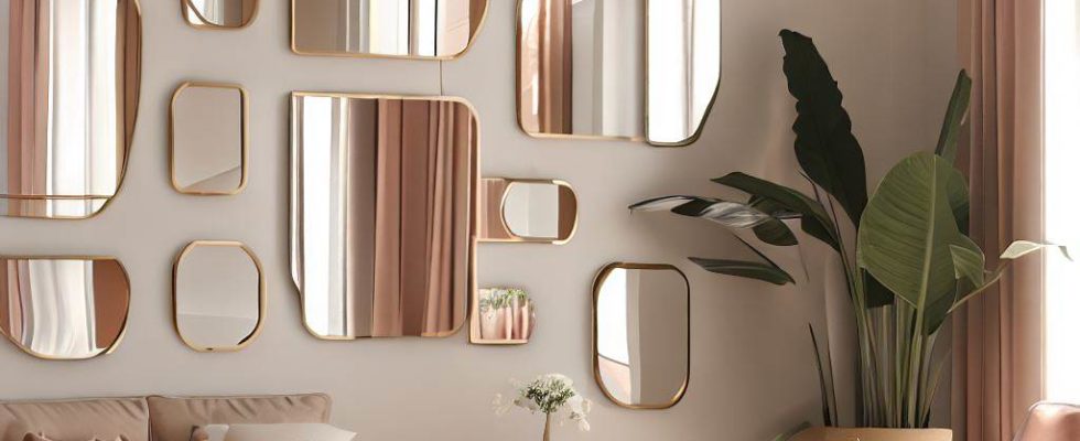 Utiliser les miroirs dans la décoration intérieure d’un appartement