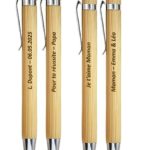 Stylos gravés