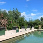 Cache pot miroir