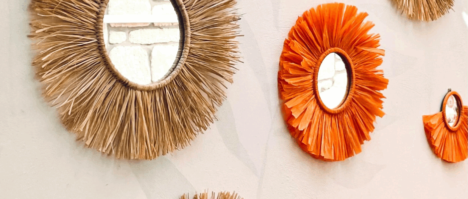 Miroir tendance nature