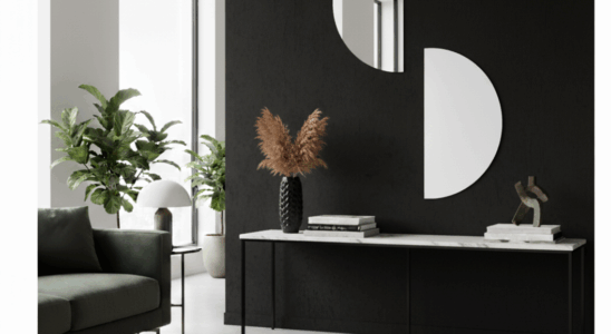 Miroirs demi cercle