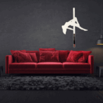 Miroir silouhette Pole Dance