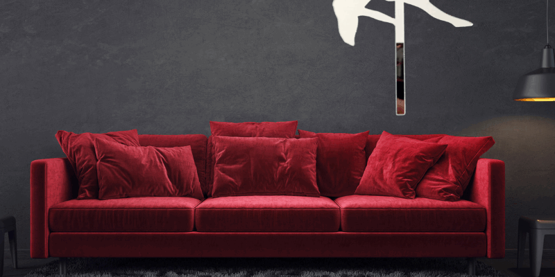 Miroir silouhette Pole Dance