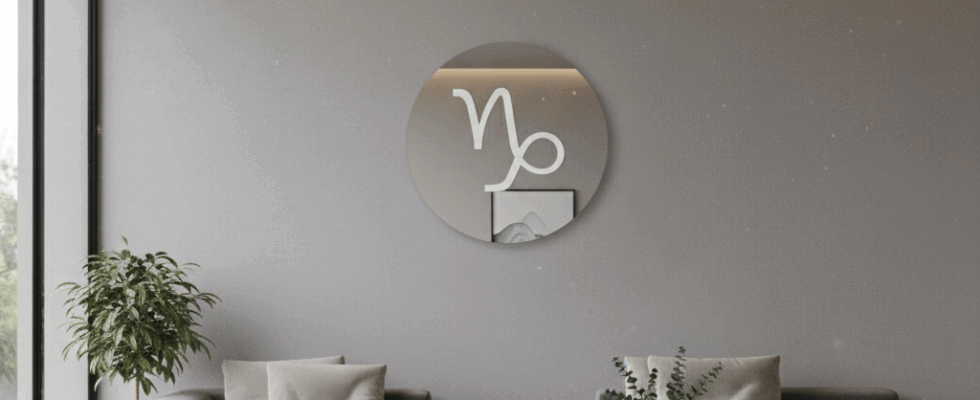 Miroir capricorne