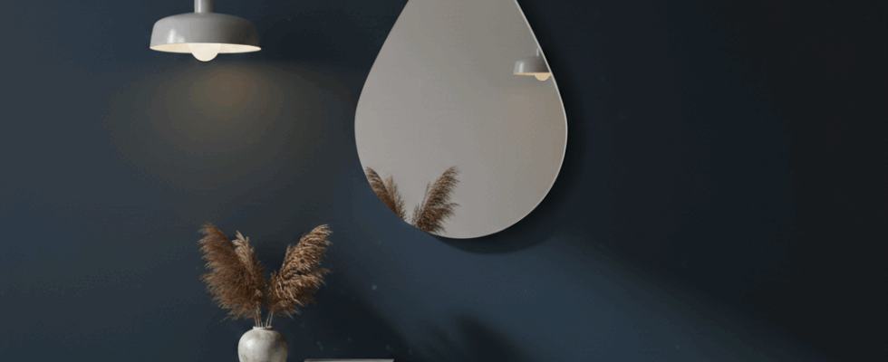 Miroir Nature Goutte d'eau