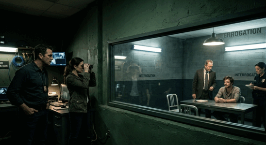 Miroir sans tain comissariat