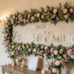 Déco mariage lettres miroir