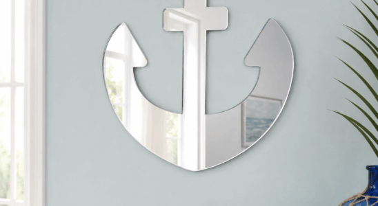 Miroir ancre marine, été