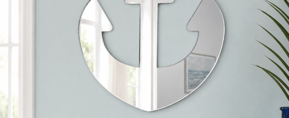 Miroir ancre marine, été
